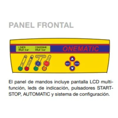 CONTROLADOR PRESION ONEMATIC 111310 230-400Vca III 10A U471030 COELBO