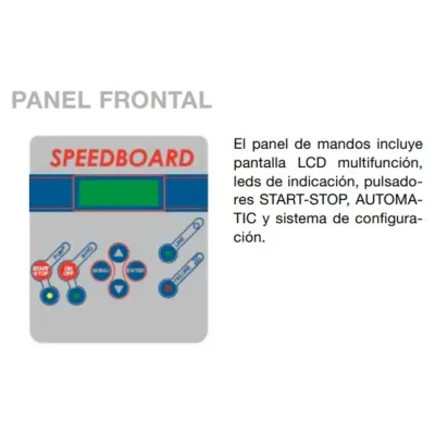 VARIADOR FRECUENCIA SPEEDBOARD 1309 TT + TR 10 400Vca III 9A COELBO