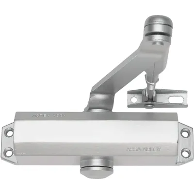 CIERRAPUERTAS DC110-EV1 EN3 BRAZO ARTICULADO PLATA TESA