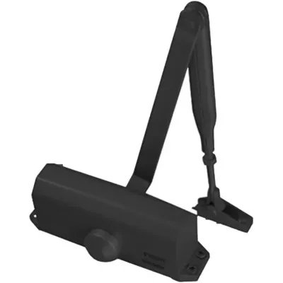 CIERRAPUERTAS DC110-9005 EN3 BRAZO ARTICULADO NEGRO TESA