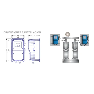 VARIADOR FRECUENCIA SPEEDBOX 1305 TT + TR10 400Vca III 5A S101163 COELBO
