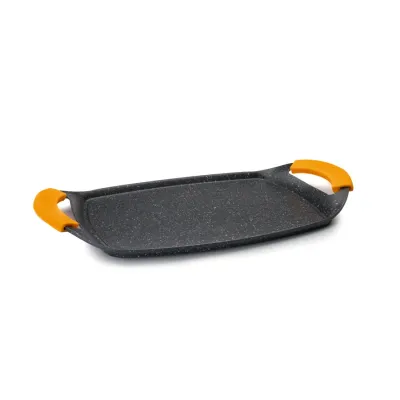 GRILL PLANCHA BASIC STONE 409529/47X28,50CM IBILI