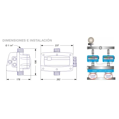 VARIADOR FRECUENCIA SPEEDMATIC EASY MASTER 09 MM 230Vca 9A 50/60Hz COELBO