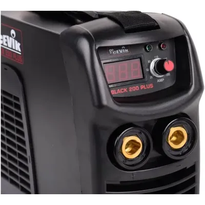 SOLDADOR INVERTER MMA 200A+PANTALLA ELECTRONICA CE-BLACK200PLUS CEVIK
