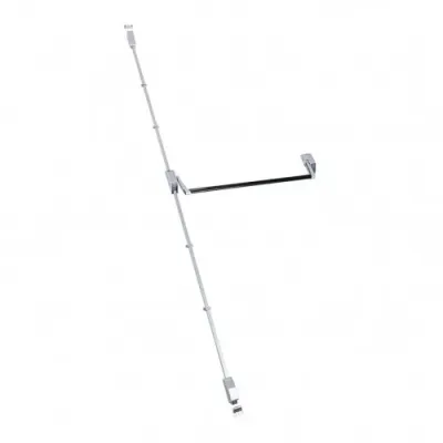 BARRA ANTIPÁNICO SOBREPONER GLOBAL 2S GL2S908GN GRIS NEGRO TESA