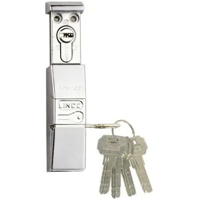 ESCUDO PROTECTOR CILINDRO ANTISILICONA 853232 N IZQDA CROMADO LINCE