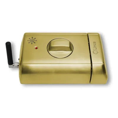 CERROJO ELECTRONICO 4940-TK HL LATONADO LINCE