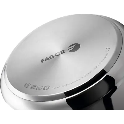 OLLA CLASICA BOMBEADA 6L INOX 18/10 FAGOR