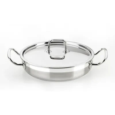 RUSTIDERA PROFESIONAL C/TAPA 26CM A340556 ACERO INOX BRA