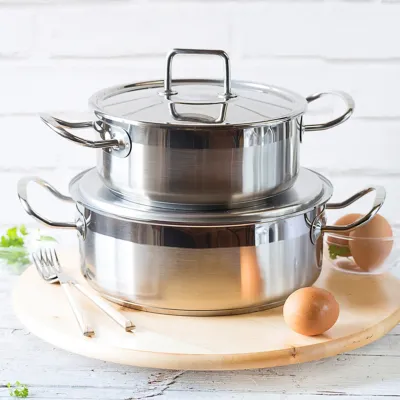 CACEROLA PROFESIONAL C/TAPA 20CM A340353 ACERO INOX BRA