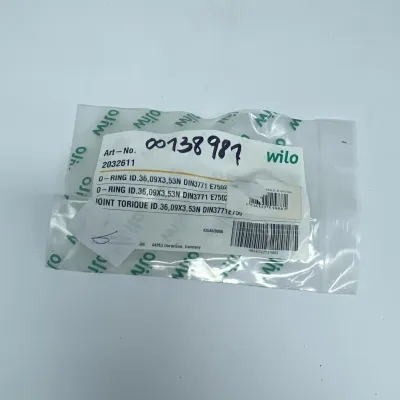 JUNTA TORICA O-RING D 36,09 X 3,53N 2032611 WILO