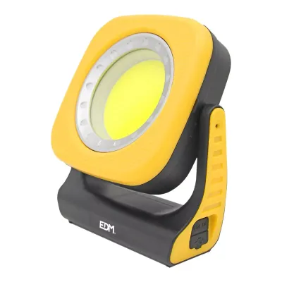 FOCO LED TRABAJO RECARGABLE 36116/10W 1000LM 6500K EDM