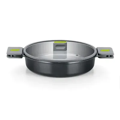 CACEROLA BAJA LIFE A520536/36CM ALUMINIO FUNDIDO BRA