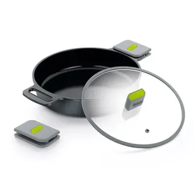 CACEROLA BAJA LIFE A520532/32CM ALUMINIO FUNDIDO BRA