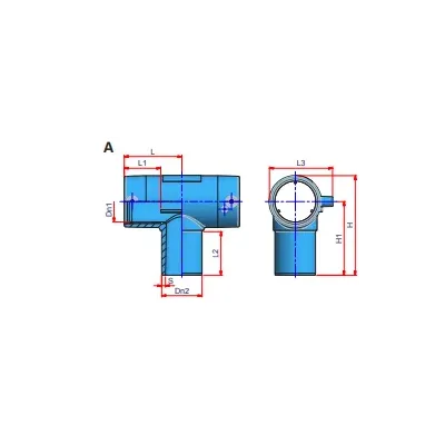 TE PPR HMH ELECTROSOLDAR NIRON 63MM/90º SDR11 NTCE063 NUPI