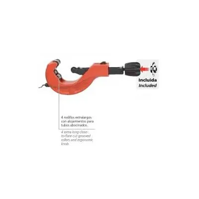 CORTATUBOS PLASTICO 1/4" 2.5/8" 750010000 SUPER EGO