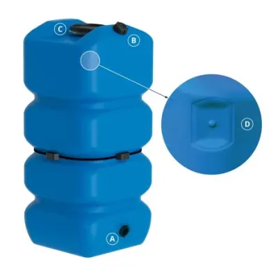 DEPOSITO AQUABLOCK VERTICAL M 750 CT-S 996130 SCHUTZ