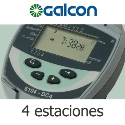PROGRAMADOR RIEGO DC 2 HILOS 6104 GALCON