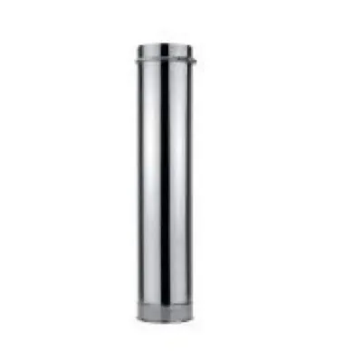 TUBO CHIMENEA DOBLE PARED 250MM 1M INOX 304/304 2700334 ROS