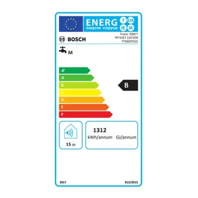 TERMO ELÉCTRICO TRONIC 7101 T 120L DEB VERTICAL BOSCH