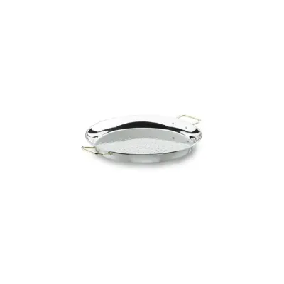 PAELLERA VALENCIANA ACERO INOX 26CM 70026 ASAS BAÑO ORO