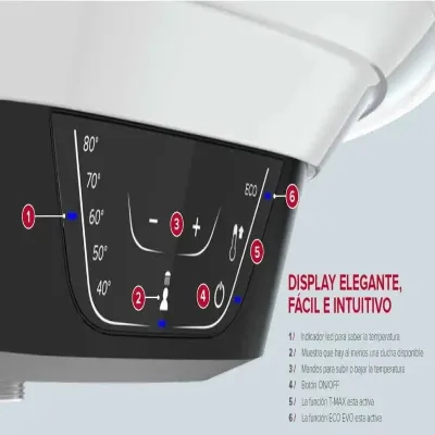 TERMO ELÉCTRICO PRO1 ECO DRY MULTIS 50 SLIM EU 3626465 ARISTON