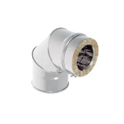 CODO DOBLE PARED 180MM/90 GR INOX AISI 304/304 4021732 ROS 