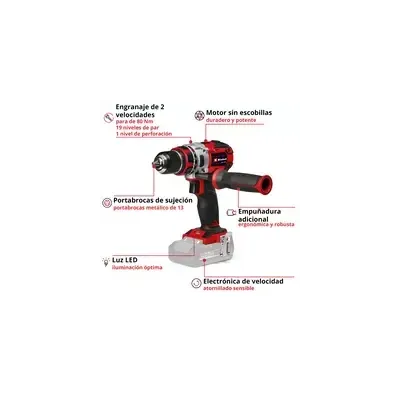 TALADRO A BATERÍA 4514300 TP-CD 18/80 LI BL-SOLO EINHELL