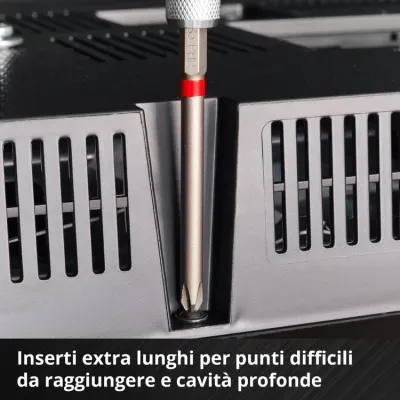 JUEGO PUNTAS LARGAS 90MM/49118973 X16 UDS EINHELL