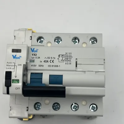 DIFERENCIAL REARMABLE 4P 40A 300MA AC VEXI