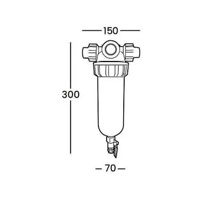 FILTRO AGUA FILTERMAX 3/4" 723619 KINETICO