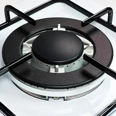 HORNILLO GAS BUTANO 1 FUEGO TRIPLE CORONA 3NW-152BB BLANCO VITROKITCHEN