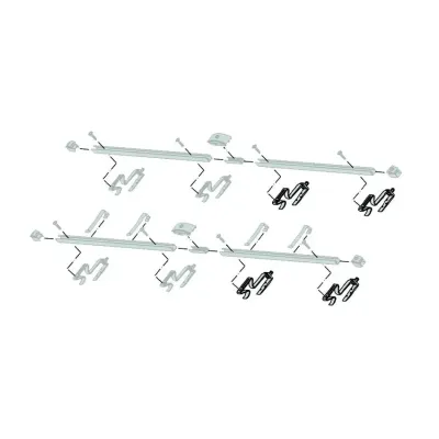KIT GANCHOS CONEXION FKA 3-2 8718531023 JUNKERS BOSCH