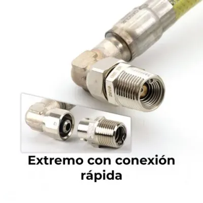 MANGUERA GAS NATURAL 1,00M 80002 