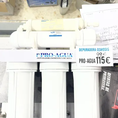 DEPURADORA OSMOSIS COMPLETA H. LINE PRO003 PROAGUA