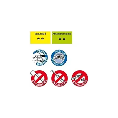 CILINDRO SEGURIDAD T60/35X40 R15 LEVA LARGA NIQUEL TESA