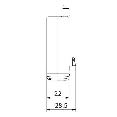 MODULO EDC EMISOR DE PULSOS y M-BUS 10LT/PULSO EDCMBPW-050-125-10L ZENNER