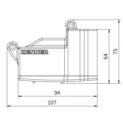 MODULO EDC EMISOR DE PULSOS y M-BUS 10LT/PULSO EDCMBPW-050-125-10L ZENNER