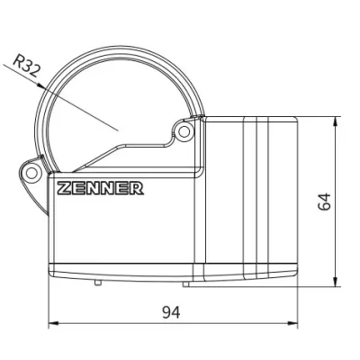 MODULO EDC EMISOR DE PULSOS y M-BUS 10LT/PULSO EDCMBPW-050-125-10L ZENNER