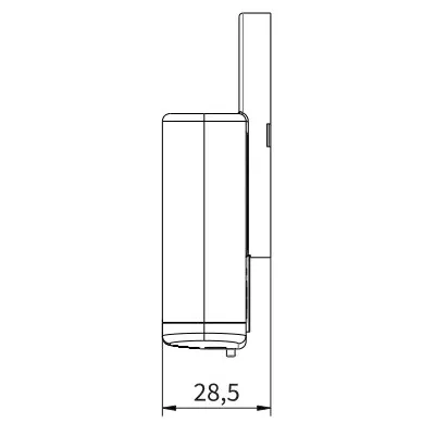MODULO EDC EMISOR DE PULSOS y M-BUS 10LT/PULSO EDCMBPW-050-125-10L ZENNER
