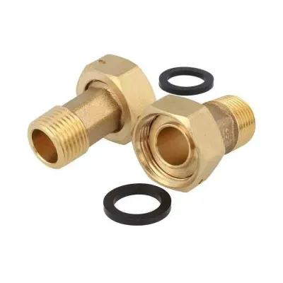 JUEGO RACORES CONTADOR AGUA 30MM 11/2"-1 1/4 RR30 ZENNER
