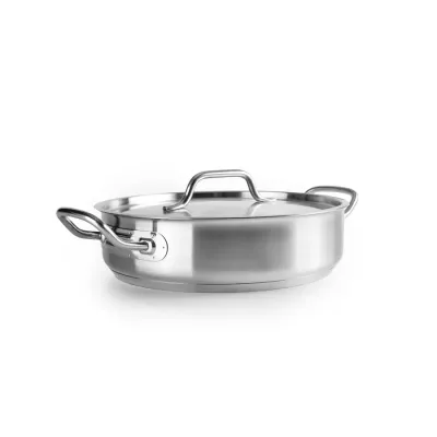 GUISERA C/TAPA EBBE 607824/24CM INOX FONDO SELLADO IBILI