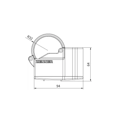 MODULO EDC EMISOR DE PULSOS y M-BUS 1LT/PULSO EDCMBPS-1L ZENNER