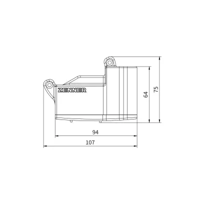 MODULO EDC EMISOR DE PULSOS y M-BUS 10LT/PULSO EDCSMBPW-050-125-10L ZENNER