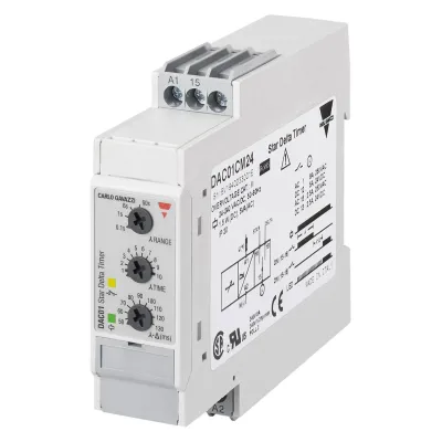 TEMPORIZADOR DAC01CM24 DIN22.5 V1R0 CARLO GAVAZZI