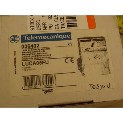 RELE C10 TRIF.1.25-5A/110-240V LUCA05FU TELEMECANIQUE