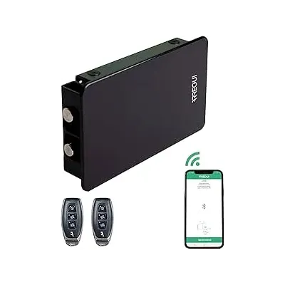 CERRADURA INVISIBLE KAMO CI20NRC CONTROL MOVIL+2 MANDO NEGRO ARREGUI