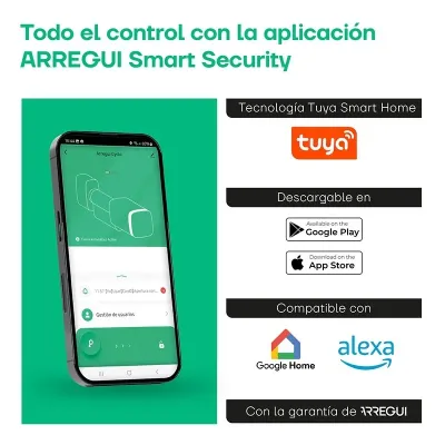 CILINDRO ELECTRONICO SSA200P APERTURA APP/RFID PLATA ARREGUI