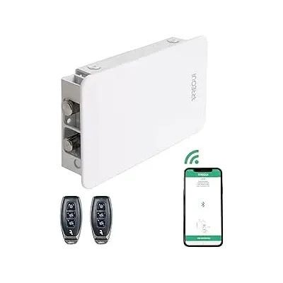 CERRADURA INVISIBLE KAMO CI20BRC CONTROL MOVIL+2 MANDO BLANCO ARREGU