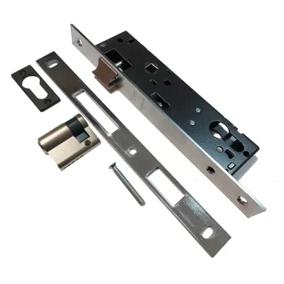 CERRADURA EMB.RESBALON 749N352H8409 E35 C/CILNDRO INOX ISEO